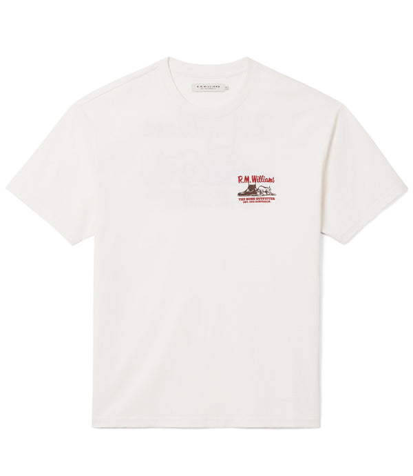 R.M.Williams - Mens - Last T-Shirt - White