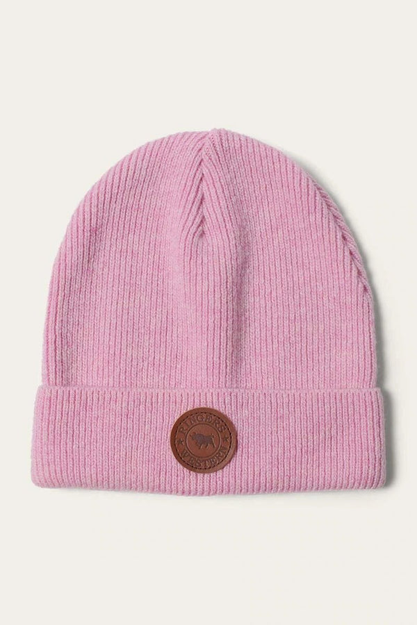 Ringers Western - Kids - Beanie Sandy Bay ~ Pink Marle
