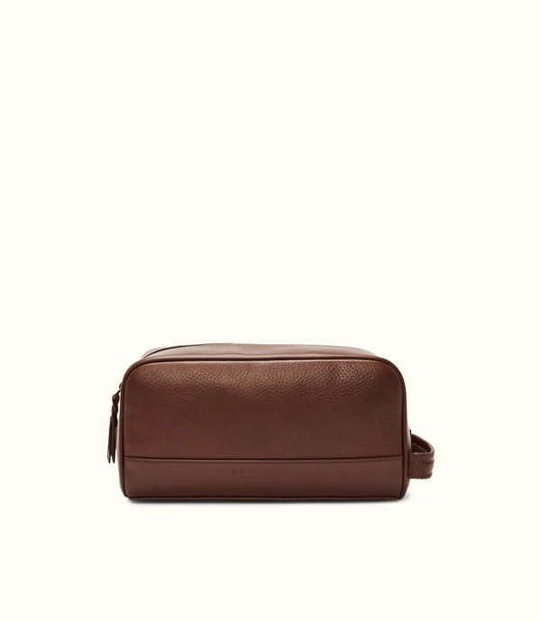 R.M.Williams - Wash Bag Leather City - Whiskey