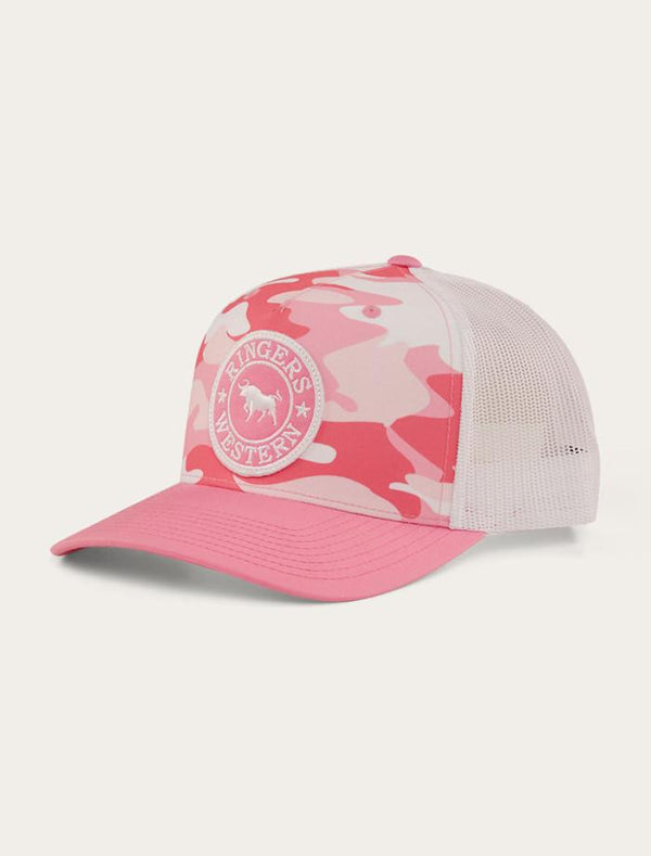 Ringers Western - Cap - Trucker - Pink Camo