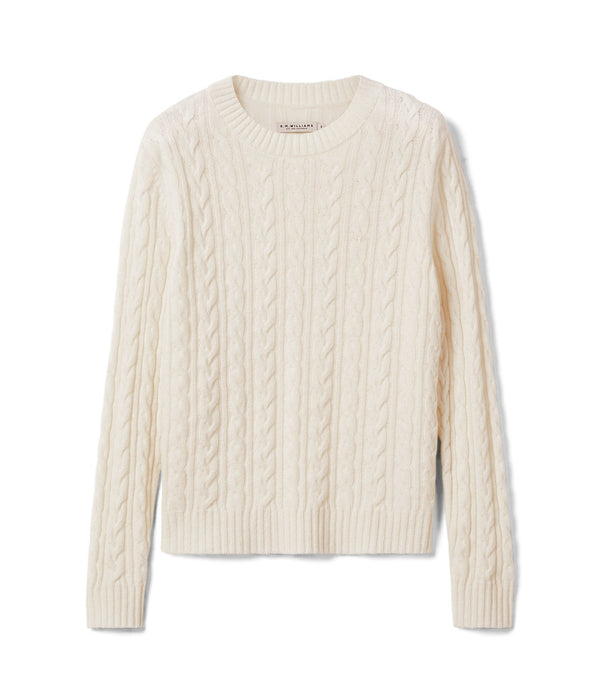 R.M.Williams - Seaforth Cable Knit - Off White