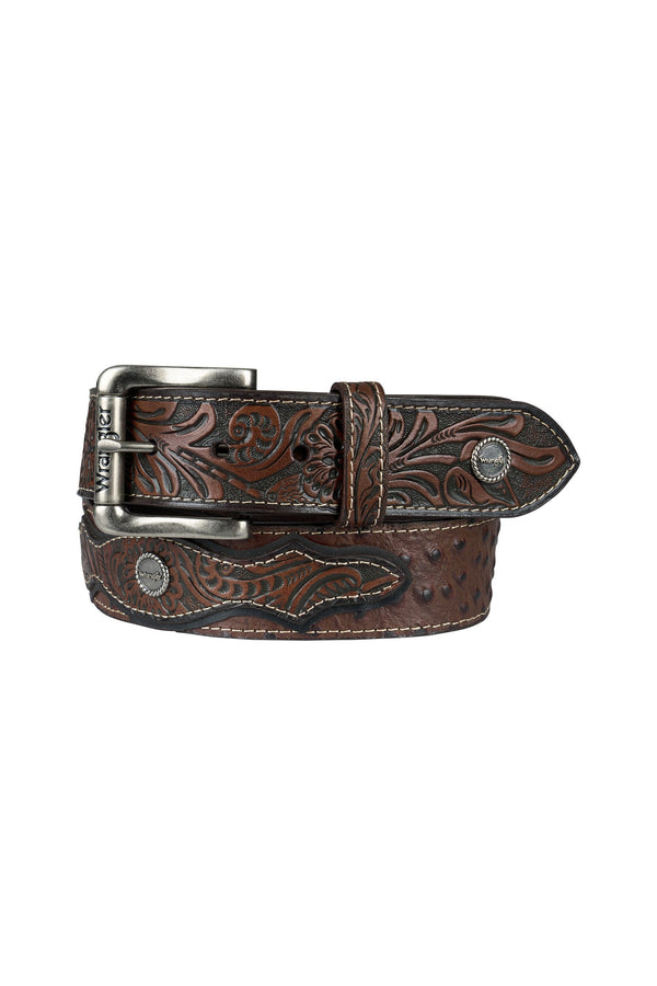 Wrangler - Fraser Leather Belt - Tan