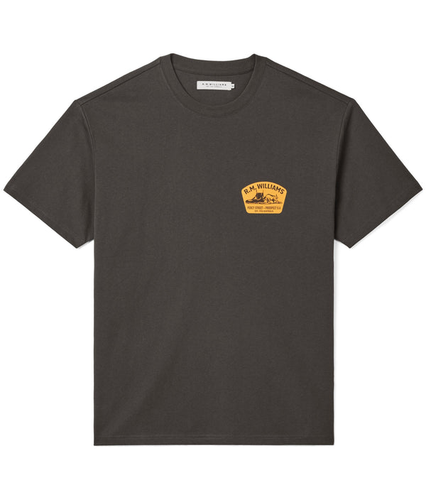 R.M.Williams - Mens - Craftsman T-Shirt - Vintage Black