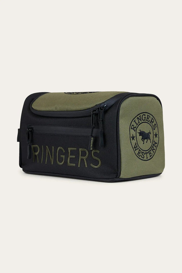 Ringers Western - Occy Toiletry Bag - ArmyBlack