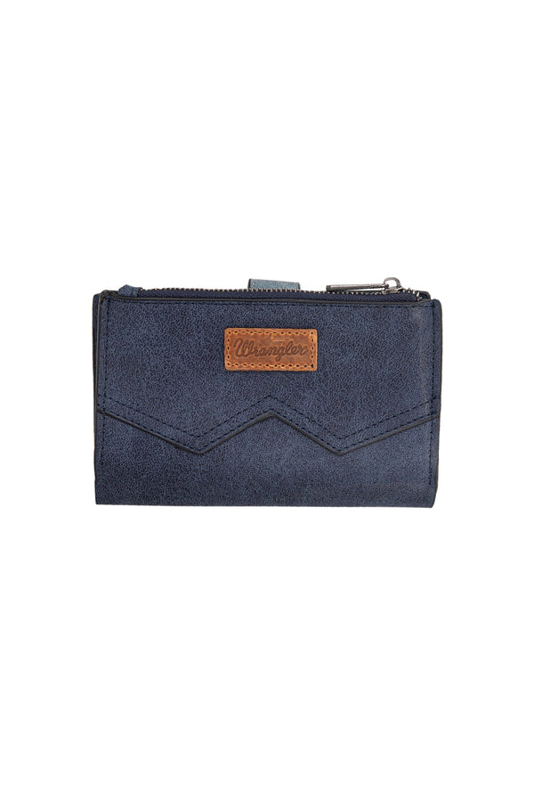 Wrangler - Stitch 'W' Wallet - Navy