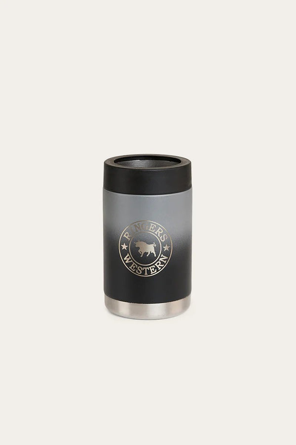 Ringers Western - Escape Can Cooler - Black/Silver