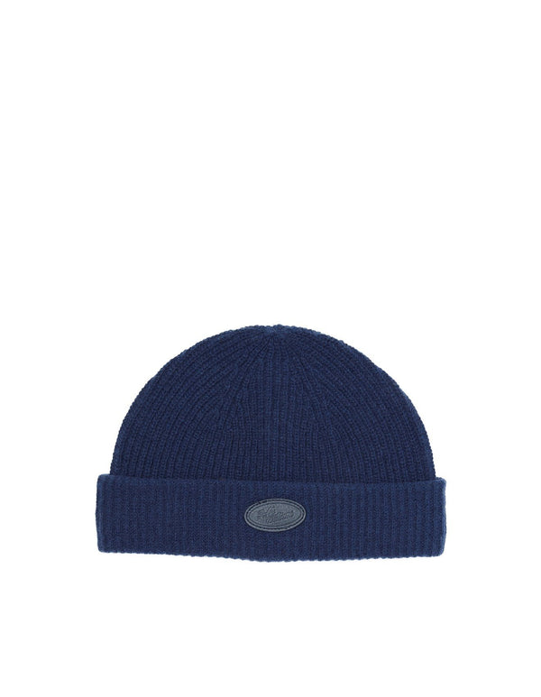 R.M.Williams - Beanie RMW Script Badge - Navy