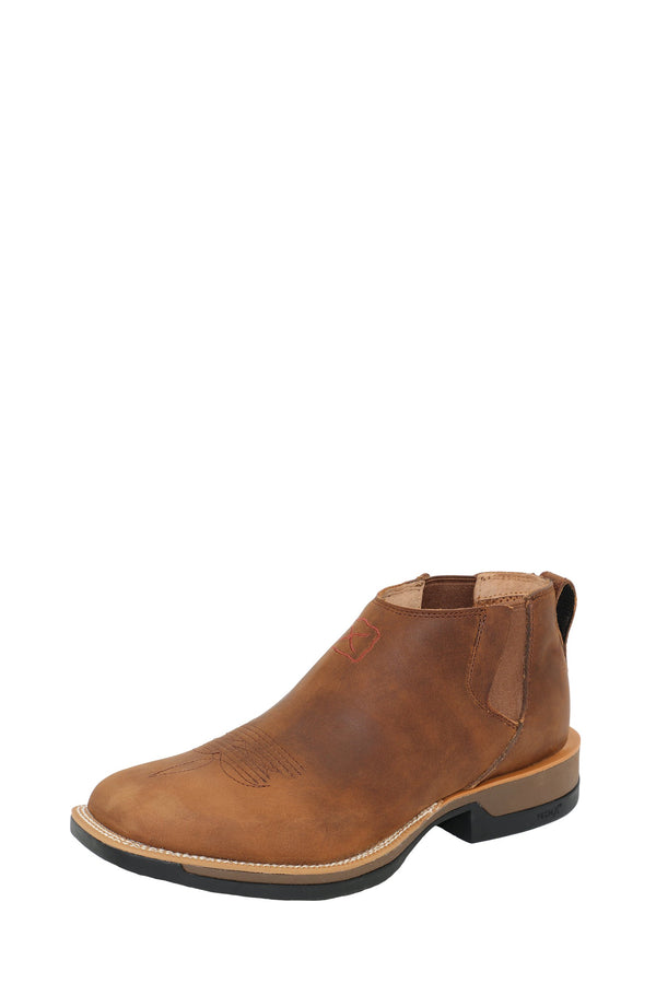 Twisted X - Mens - Chelsea 4 Tech X1 Boot - Rust Brown