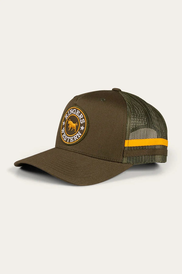 Ringers Western - Cap - Trucker - McCoy - Army/Orange