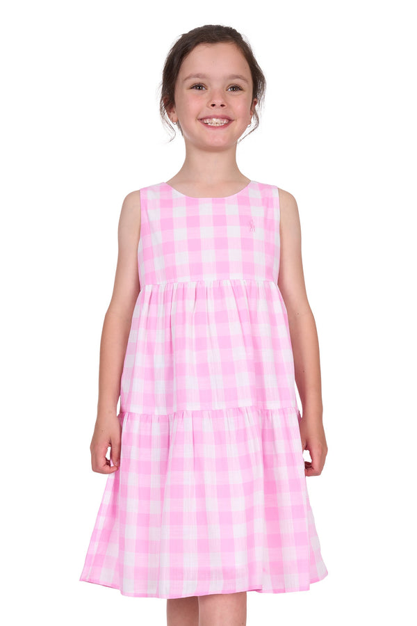 Thomas Cook - Kids - Amity Dress ~ Pink/White