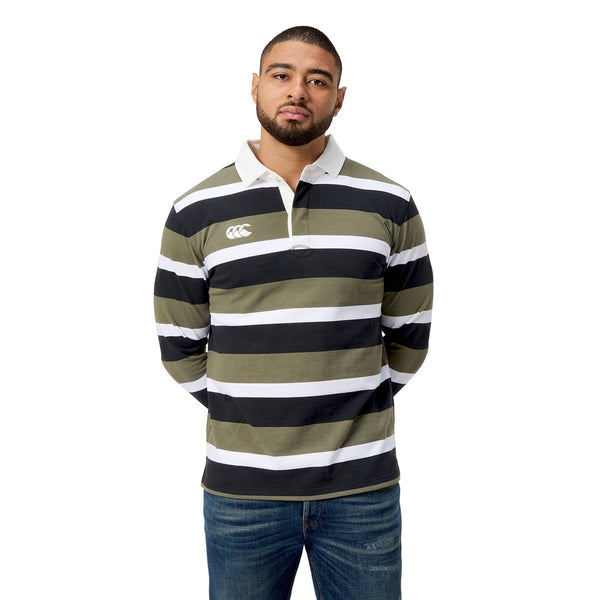 Canterbury - Mens - Yarn Dye Stripe Rugby - Beetle