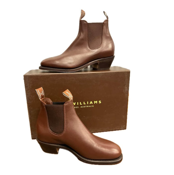 R.M.Williams - MTO - Adelaide Yearling - DarkTan - H/Heel - D