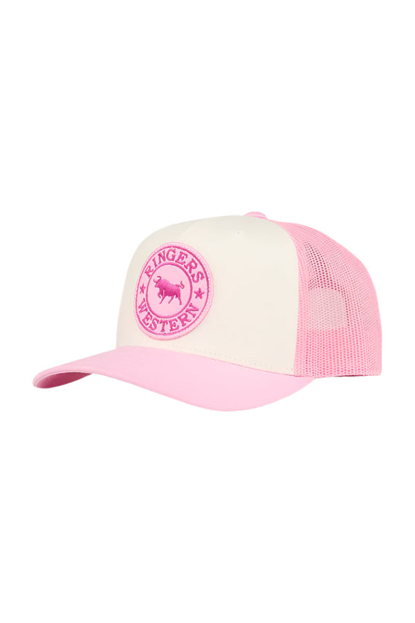 Ringers Western - Kids - Cap - Trucker ~ Pastel Pink