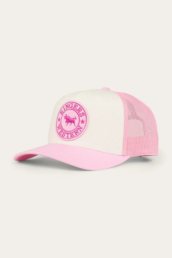 Ringers Western - Kids - Cap - Trucker ~ Pastel Pink