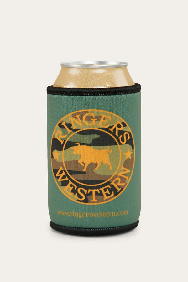 Ringers Western - Signature Bull Stubby Cooler - Leaf