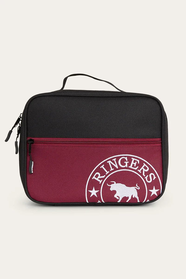 Ringers Western - Baxter Lunch Box - Burgundy/Black