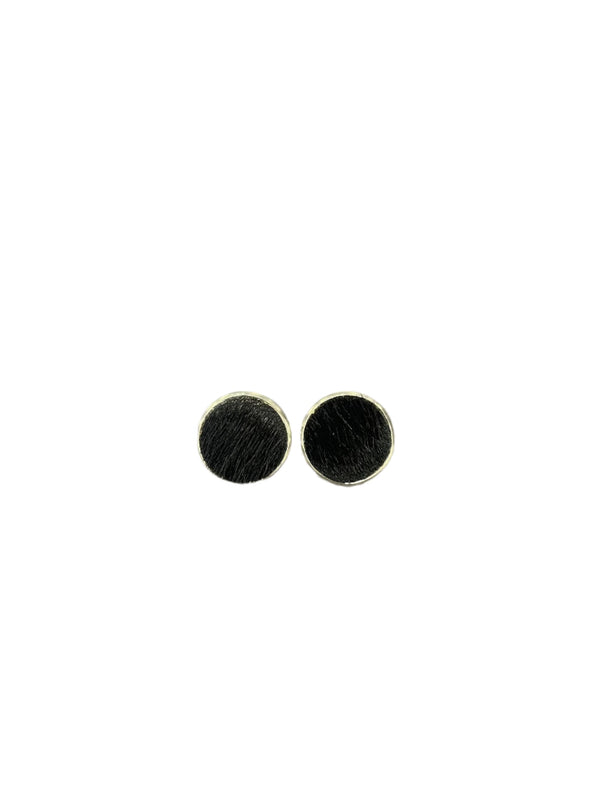 Paisley May - PMB Cowhide Stud - Silver - 12mm
