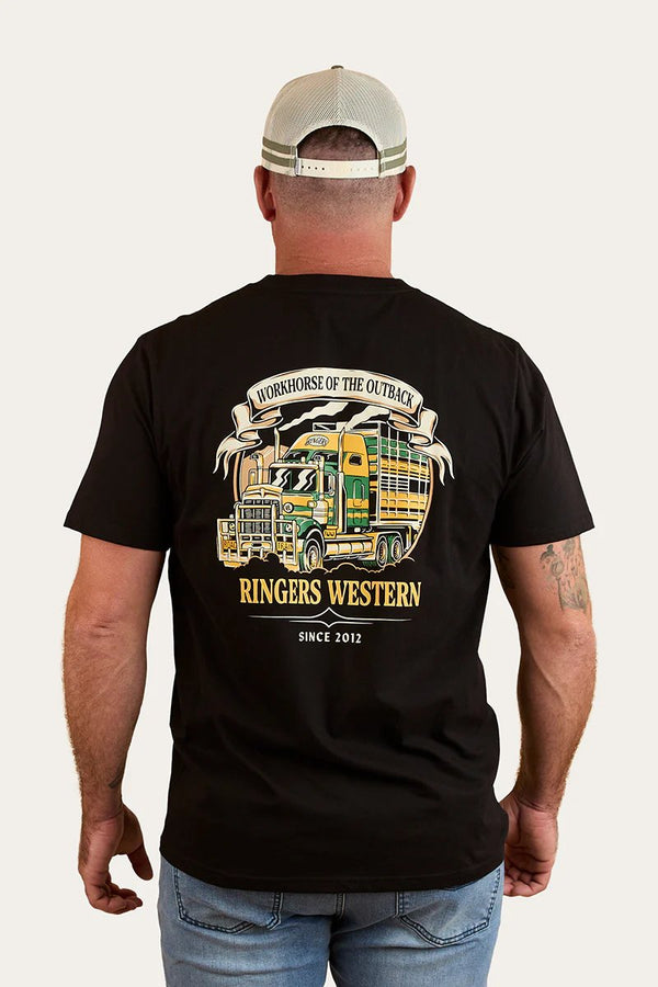 Ringers Western - Mens - Workhorse Loose Tee - Black