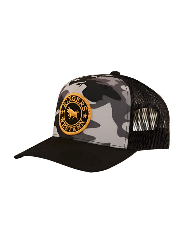 Ringers Western - Cap - Trucker - Grey Camo