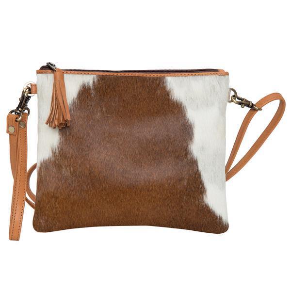 The Design Edge - Cowhide TorontoBC Clutch Jersey - Tan