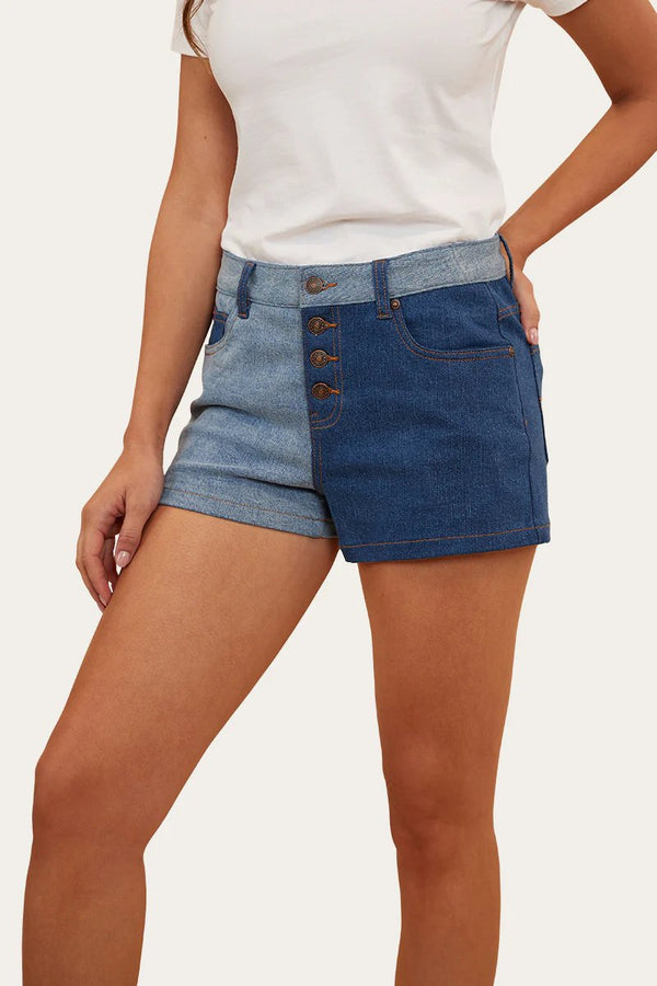 Ringers Western - Polly Denim Short - Vintage Blue Wash