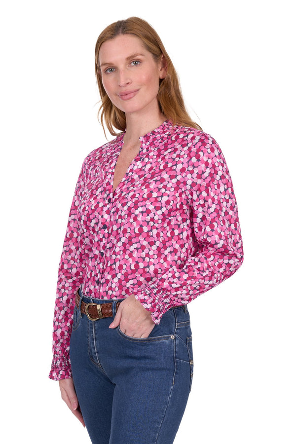 Thomas Cook - Womens - Ruby Blouse - Hot Pink
