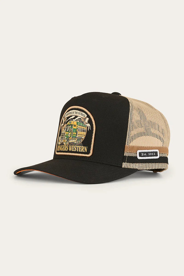 Ringers Western - Cap - Trucker - Workhorse - Black
