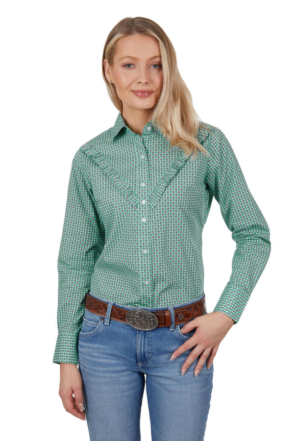 Wrangler - Womens - Jenna Print L/S Shirt - Multi