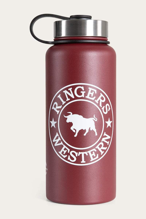 Ringers Western - Ironbark Drink Bottle - Burgundy