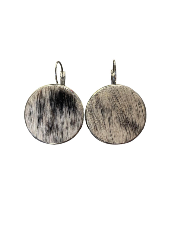 Paisley May - PMB Cowhide Drop - Silver - 25mm