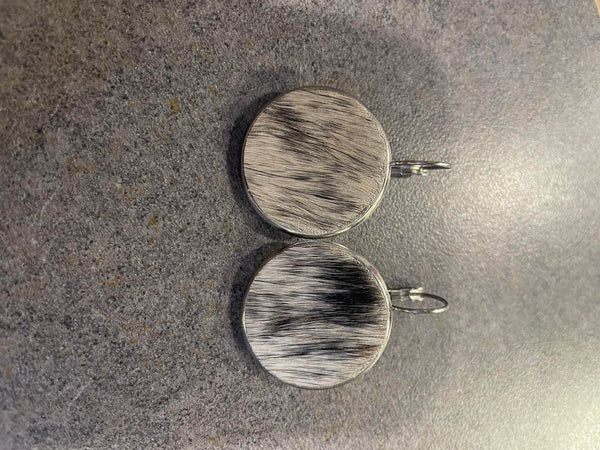 Paisley May - PMB Cowhide Drop - Silver - 25mm