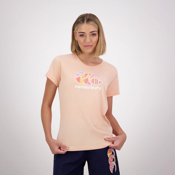 Canterbury - Womens - Uglies Tee - Peach Parfait