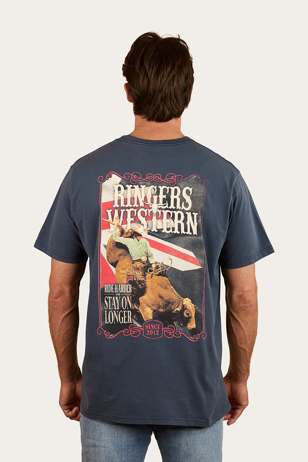 Ringers Western - Mens - Poster Loose Tee - Washed Navy