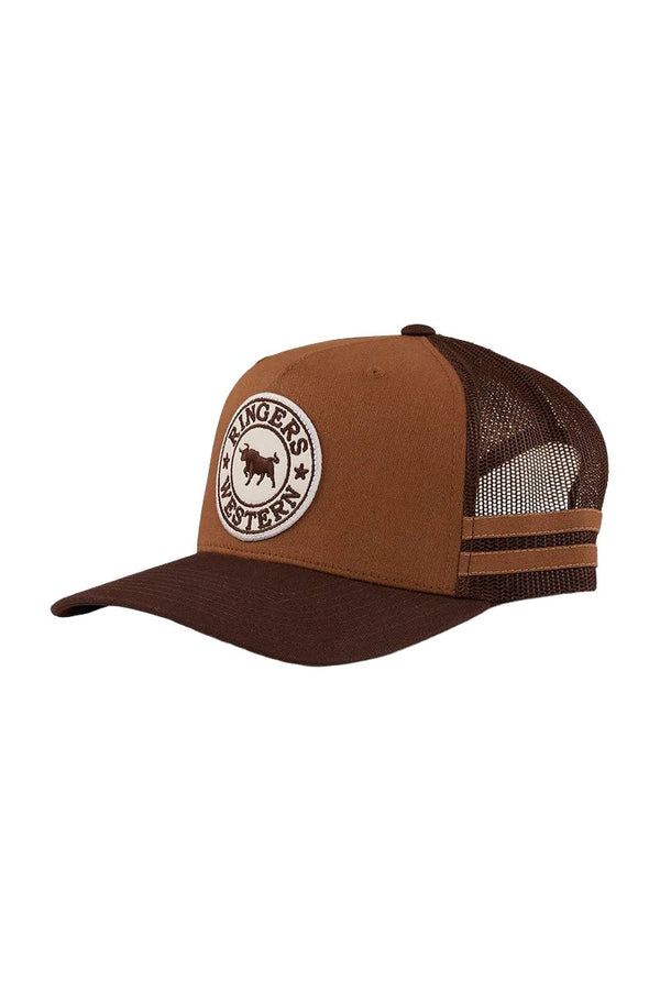 Ringers Western - Cap - Trucker - McCoy - Toffee/Chocolate