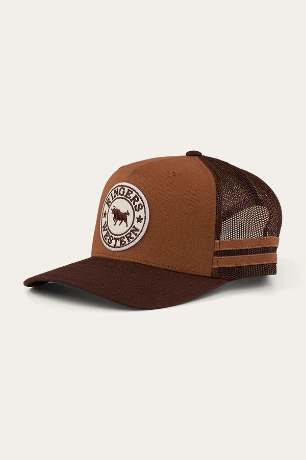 Ringers Western - Cap - Trucker - McCoy - Toffee/Chocolate