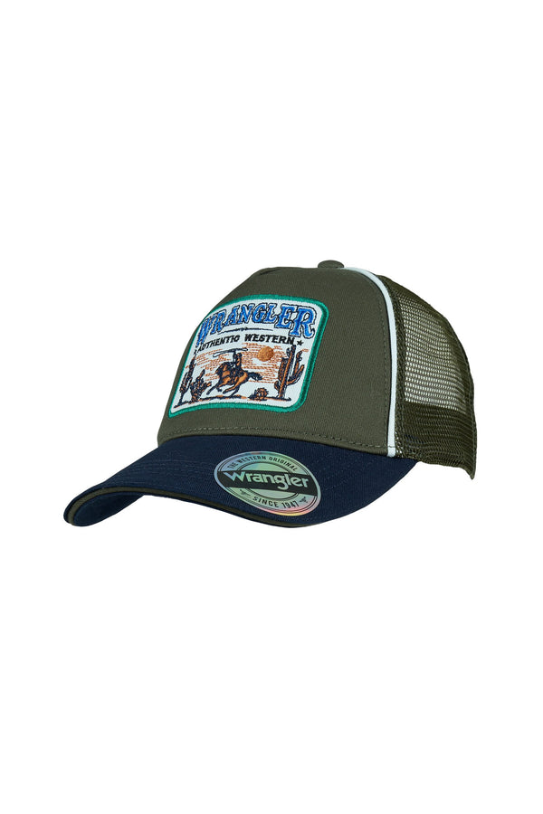 Wrangler - Kids - Andy Trucker Cap ~ Cypress/Navy