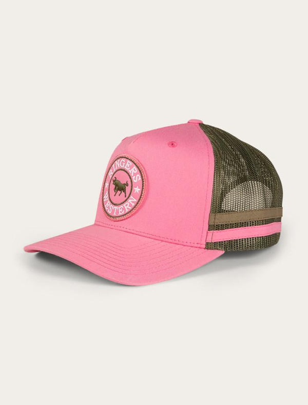 Ringers Western - Cap - Trucker - McCoy - Melon/Army