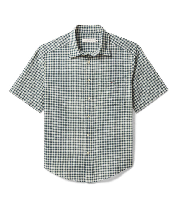 R.M.Williams - Mens - Johnson S/Sleeve Shirt - Olive