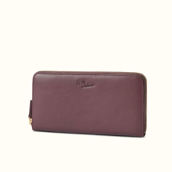 R.M.Williams - Singleton Zip Wallet - Choc/Raisi