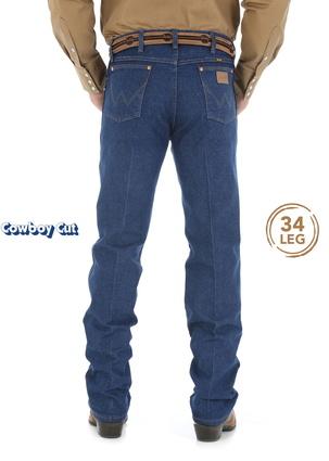 Wrangler - Mens - Original Fit Jean - PW Indigo - 34 leg