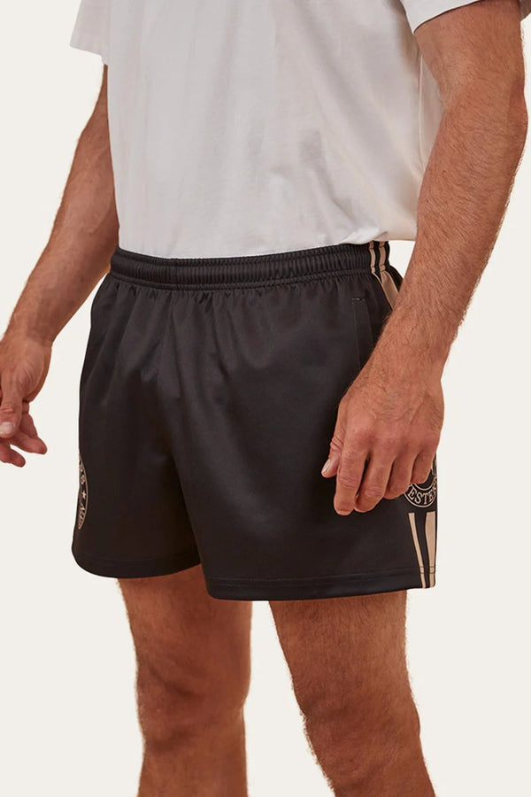 Ringers Western - Unisex - Footy Short Ringers - Black