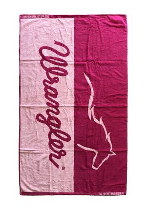 Wrangler - Towel - Wrangler Run Horse - Pink/Pink
