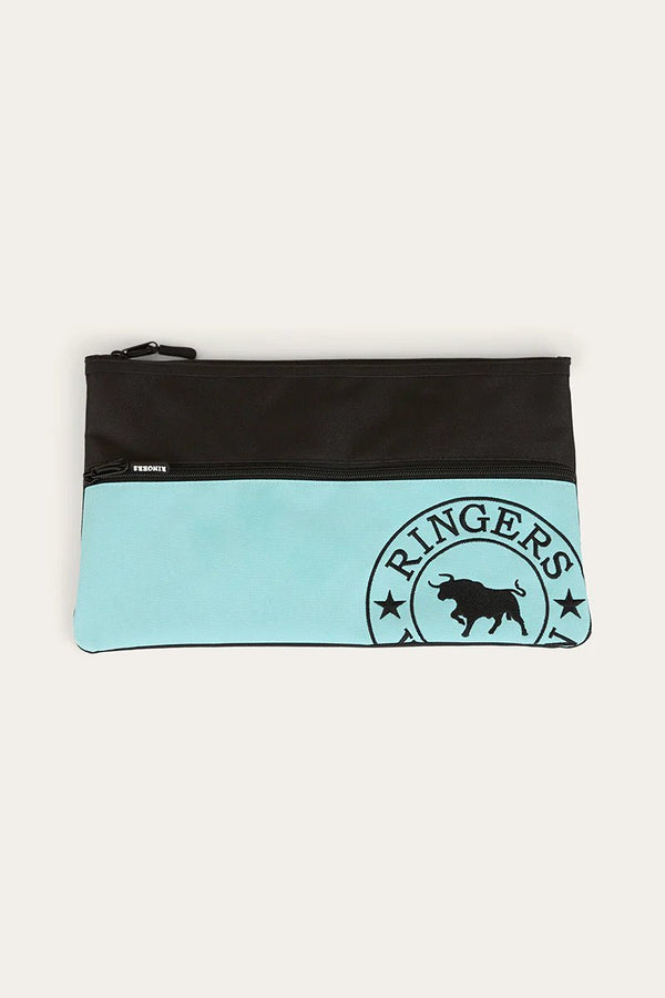 Ringers Western - Spencer Pencil Case - Black/Turquoise