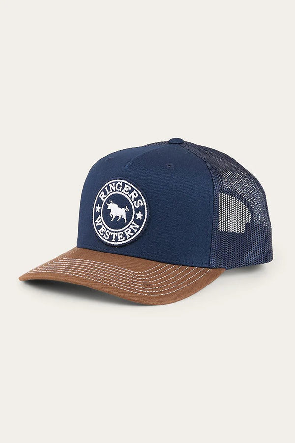 Ringers Western - Cap - Trucker - Navy/Choc/NavyWhit Patch