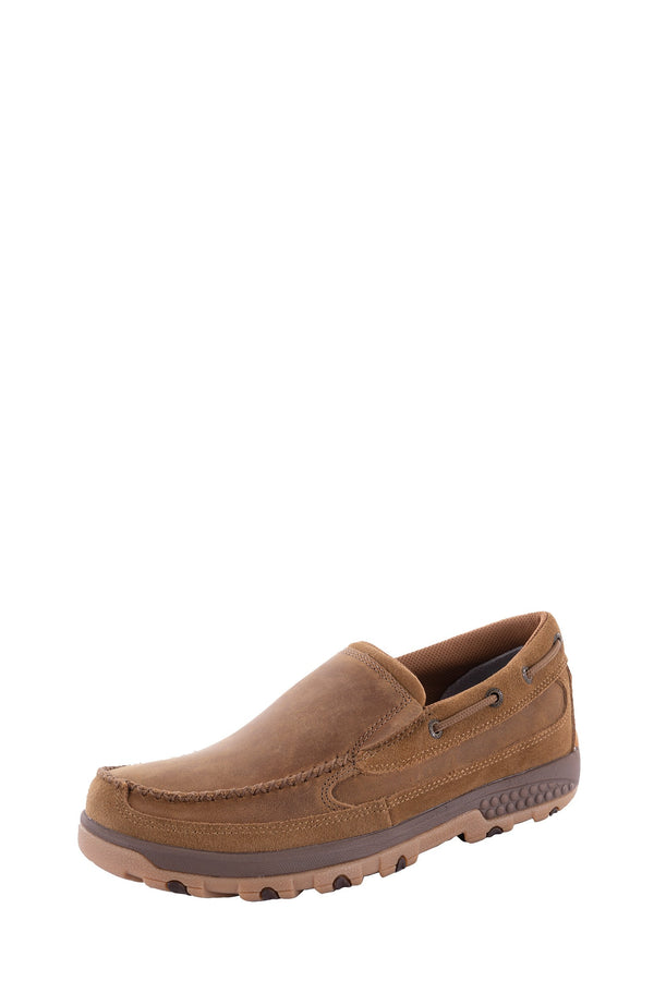 Twisted X - Mens - Mocs SlipOn CellStretch - Classic Tan
