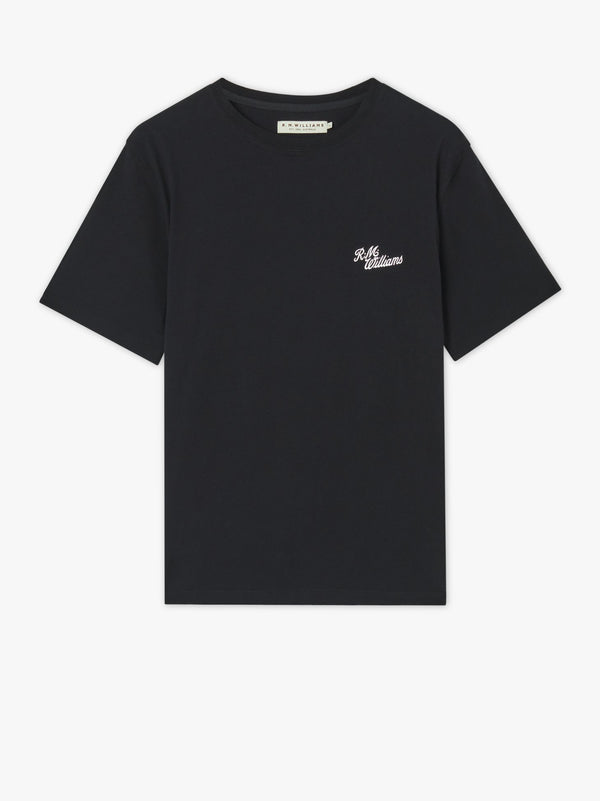 R.M.Williams - Byron T-Shirt - Black/White