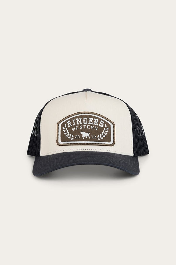 Ringers Western - Cap - Trucker - Wheatbelt - OffWht/Charc