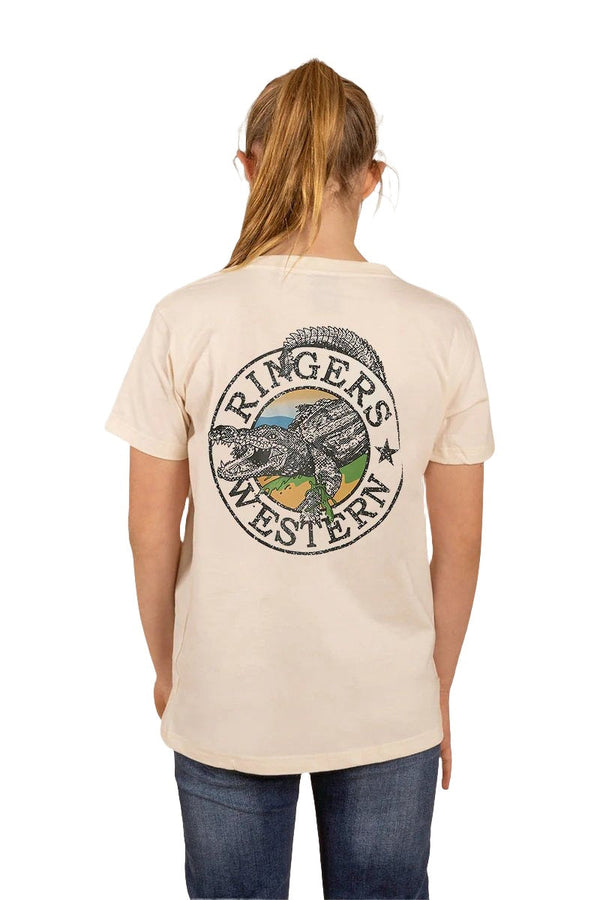 Ringers Western - Kids - Salty Classic Tee ~ Off White