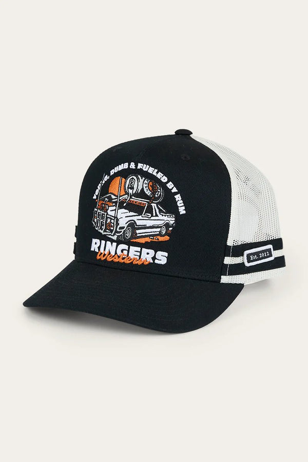 Ringers Western - Cap - Trucker - Rum Runner - Black