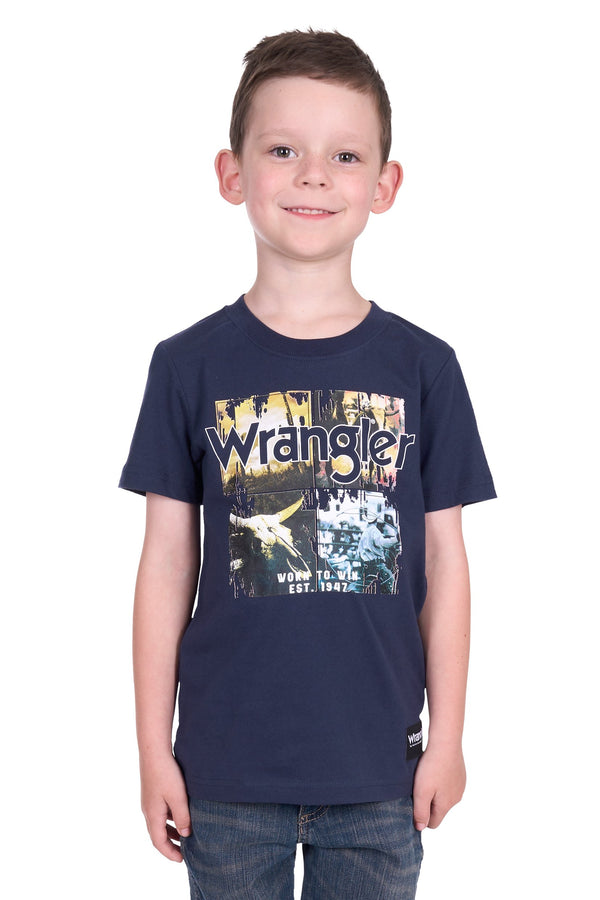 Wrangler - Kids - Luis Tee ~ Navy